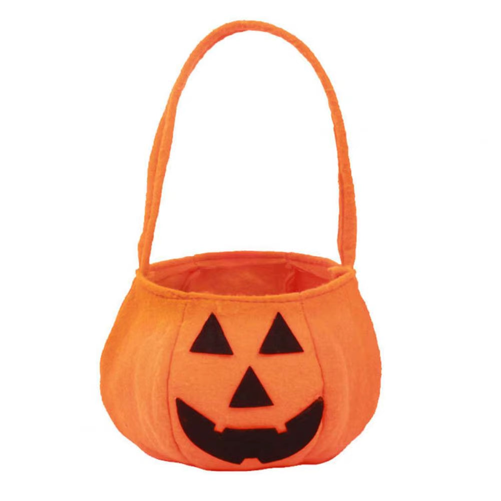 Halloween Pumpkin Costume Kids Halloween Party Cosplay Clothes Cape Hat Candy Bag Children Photo Prop Performance Clothes