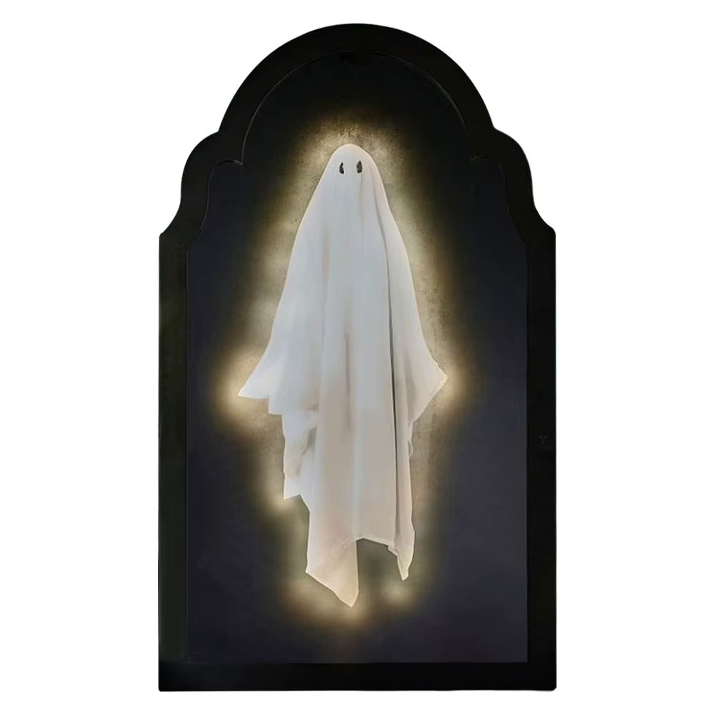 Halloween Ghost Mirrors Pranks Decorative Cute Halloween Spooky Halloween Holograms Ghost Mirrors Night Lights Halloween Decor