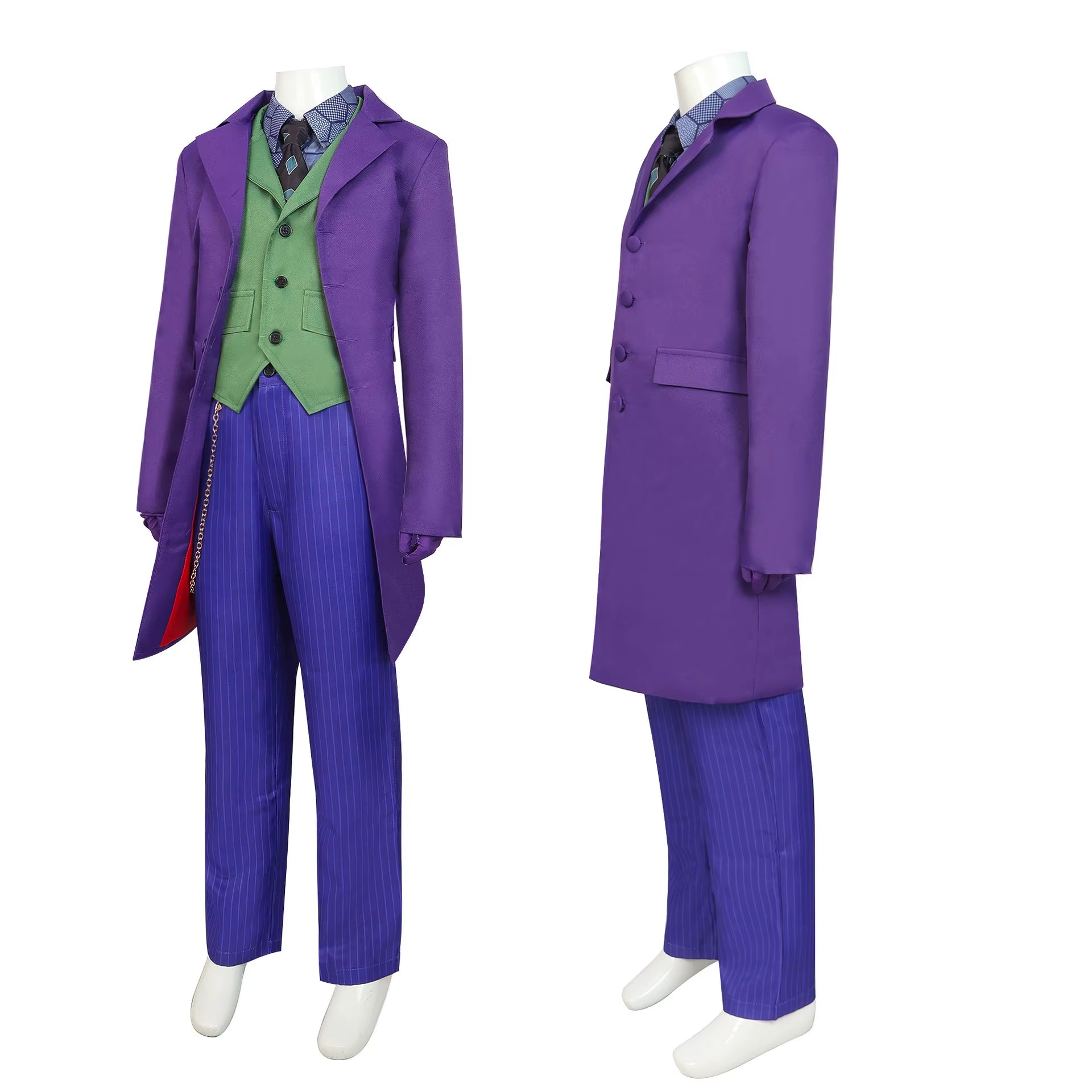 Joker Children'S Cosplay Costume Halloween Costume Children'S Clown Cosplay Costume