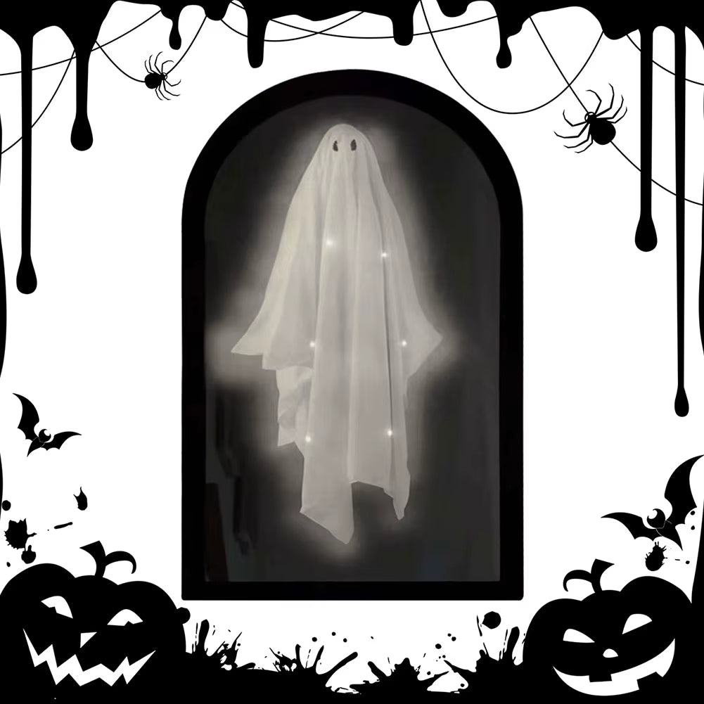 Halloween Ghost Mirrors Pranks Decorative Cute Halloween Spooky Halloween Holograms Ghost Mirrors Night Lights Halloween Decor