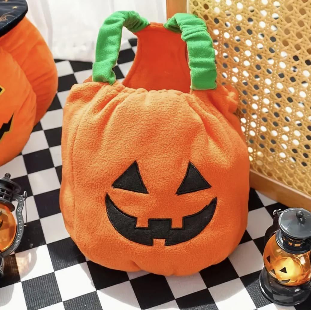 Pumpkin Pet Costume: Cozy Halloween Outfit, Small Dog & Cat Harness