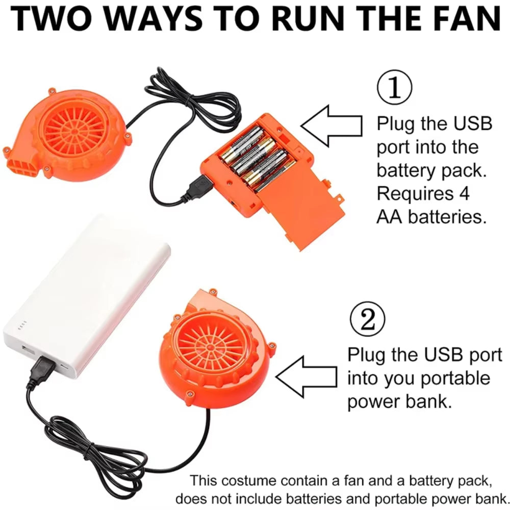 Adult Funny Inflatable Black Robe Mask Ghost Costume Props Halloween Day of the Dead Carnival Party Masquerade Cosplay